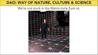 © TWAIN 2023. ALL RIGHTS RESERVED.
We’re not stuck in the Matrix (only Zuck is).
DAO: WAY OF NATURE, CULTURE & SCIENCE
 