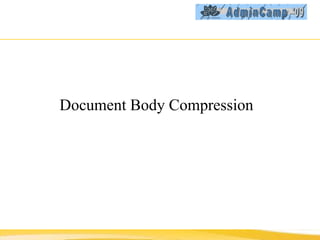 Document Body Compression 