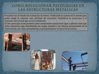 Daños estructurales | PPTX