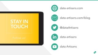 © 2018 data Artisans26
data-artisans.com
data-artisans.com/blog
@dataArtisans
data Artisans
data-artisans
STAY IN
TOUCH
 