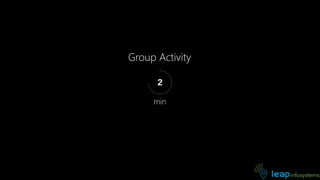 Group Activity
min
 