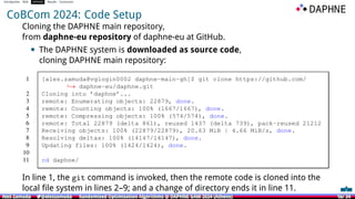 Daphne Programming Language Code Examples Randomised Optimisation Algorithms @ DAPHNE GAM 2024 | PDF