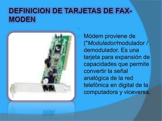 DEFINICION DE  TARJETAS OSCILOSCOPIOEs una tarjeta para expansión de capacidades que sirve para recibir señales eléctricas, procesarlas y en base a sus características, desplegar en pantalla ciertas propiedades que los técnicos ó ingenieros necesitan para el diseño y/o reparación de circuitos electrónicos.