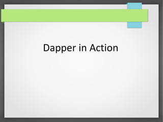 Dapper in Action
 