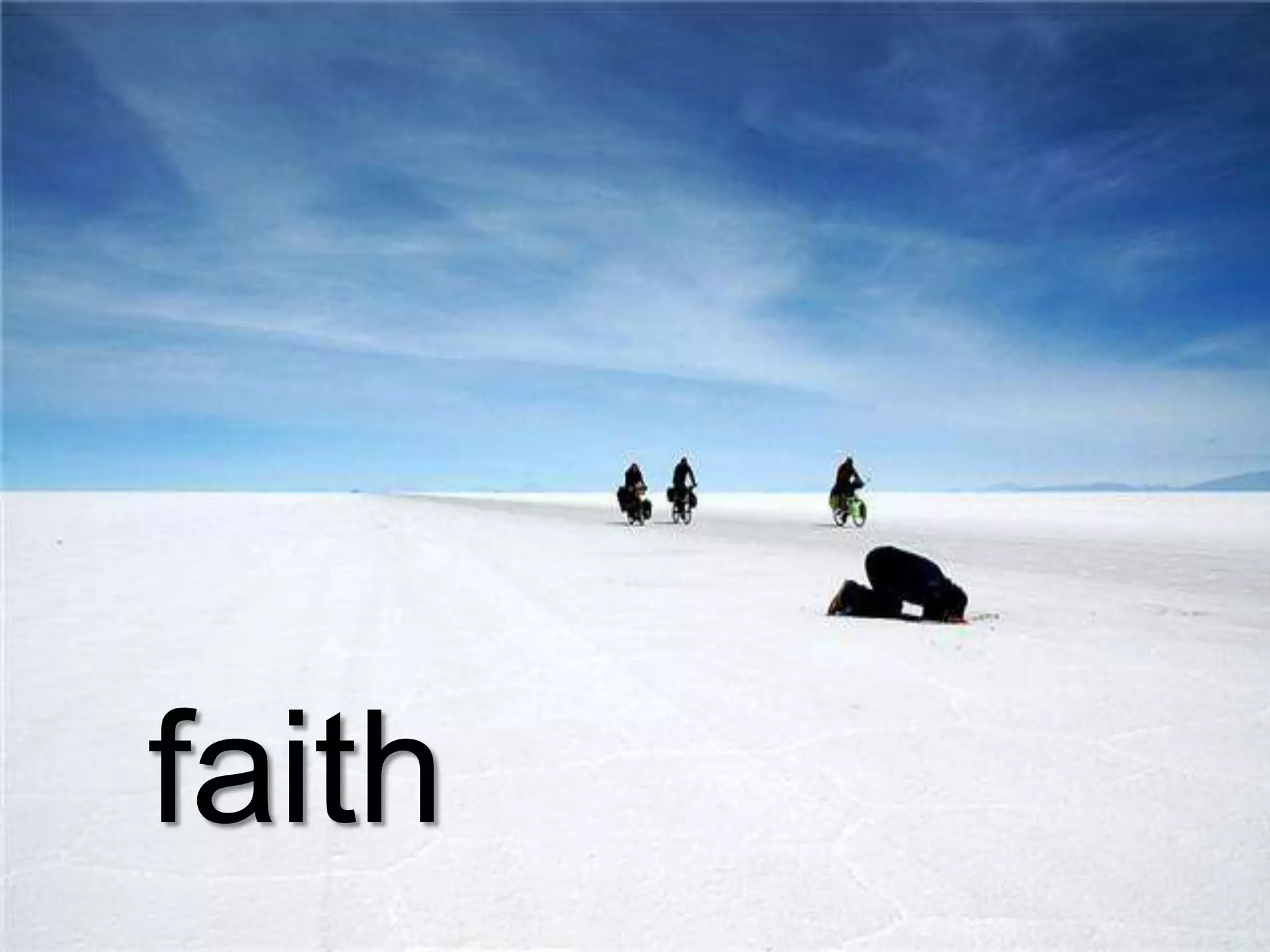faith
 