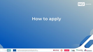 How to apply
 