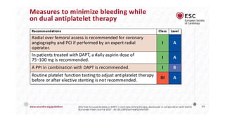 Dapt - DUAL ANTI PLATELET THERAPY