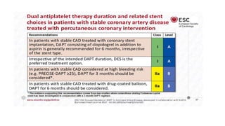 Dapt - DUAL ANTI PLATELET THERAPY