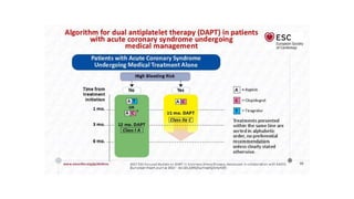 Dapt - DUAL ANTI PLATELET THERAPY
