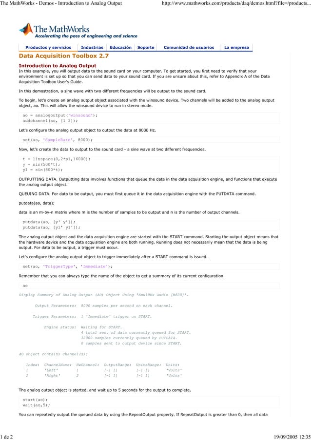 Daq toolbox examples_matlab