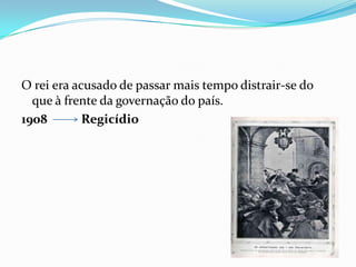 O Partido SocialistaFundado em Portugal em 1875,não teve muitos apoiantes e contava com um operariado pouco numeroso ao contrario de outros países.Suas linhas de força:Crítica à sociedade capitalista 