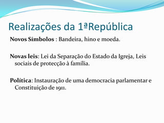 Expulsão das ordens religiosas e nacionalização das propriedades da IgrejaLeis da Família Divórcio