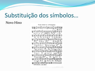 Regime Republicano                Passa a ter uma Legitimidade constitucional e democrática.Limitações aos direitos políticos de toda a população :Direito ao voto apenas homens que soubessem ler e escrever.