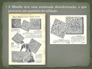 As classes médias, que haviam sido as grandes apoiantes da Revolução, acabaram por ser as mais afectadas pela instabilidade política e pela inflação. Também as famílias nobres foram prejudicadas, já que os seus títulos foram abolidos, assim como o clero, que foi afectado pelas medidas anticlericais da 1ª República.