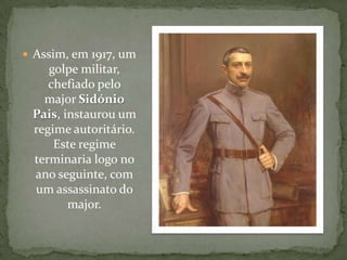 Da Queda Da Monarquia à ImplantaçãO Da RepúBlica ~ ApresentaçãO De Slides