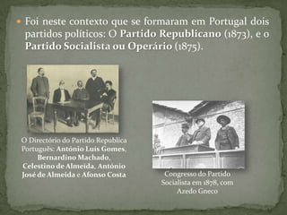 Os principais adeptos e difusores do republicanismo foram...Sampaio BrunoRamalho Ortigão