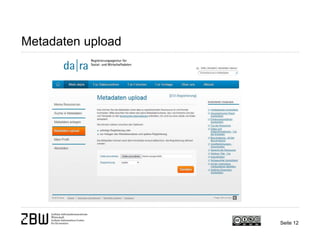 Metadaten upload
Seite 12
 
