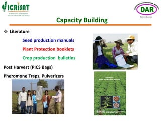 ICRISAT- MYANMAR Partnership by Department of Agricultural Research- Myanmar