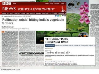 Sunday Times, Feb. 2009 