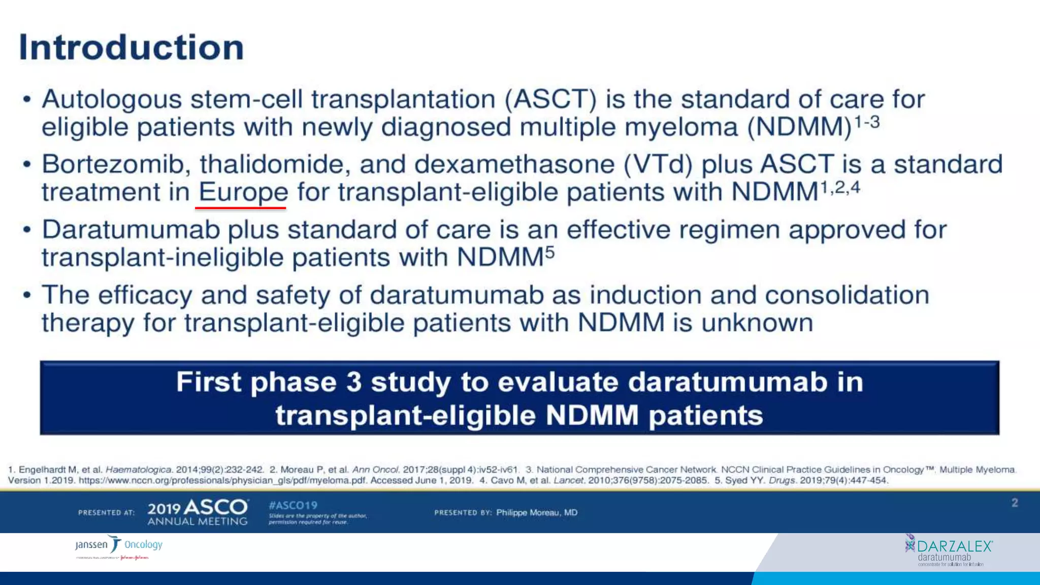 ROLE OF DARATUMUMAB IN NEWLY DIAGNOSED MULTIPLE MYELOMA.pptx