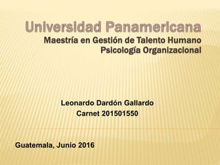 Leonardo Dardón Gallardo
Carnet 201501550
Guatemala, Junio 2016
 