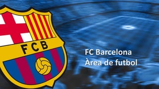 FC Barcelona
Àrea de futbol
 