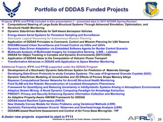 Darema - Dynamic Data Driven Applications Systems (DDDAS) - Spring ...