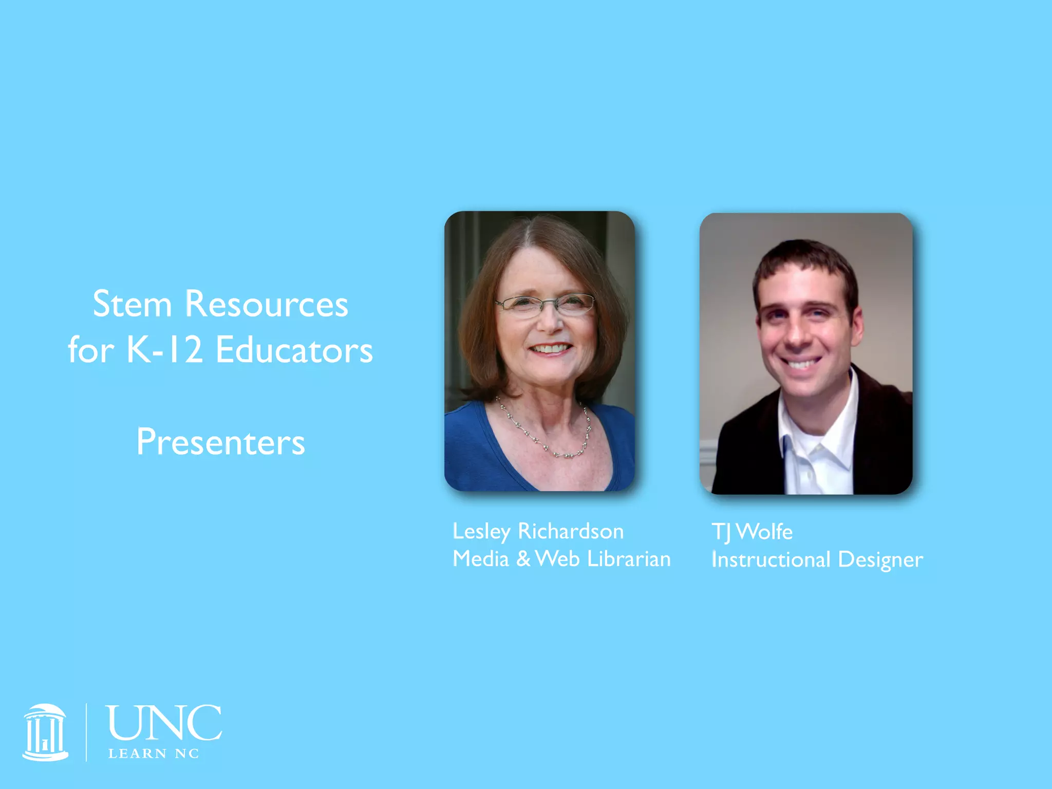 Stem resources for k 12 educators ppt
