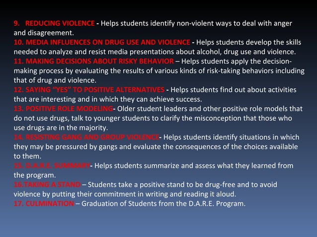 Dare program presentation | PPT