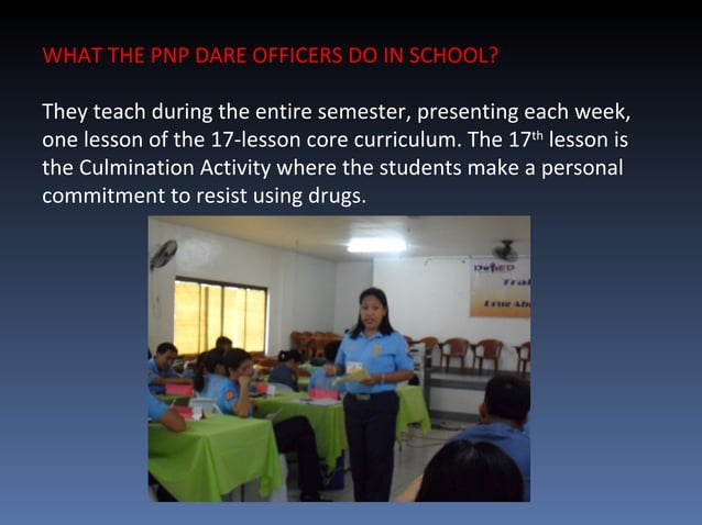Dare program presentation | PPT