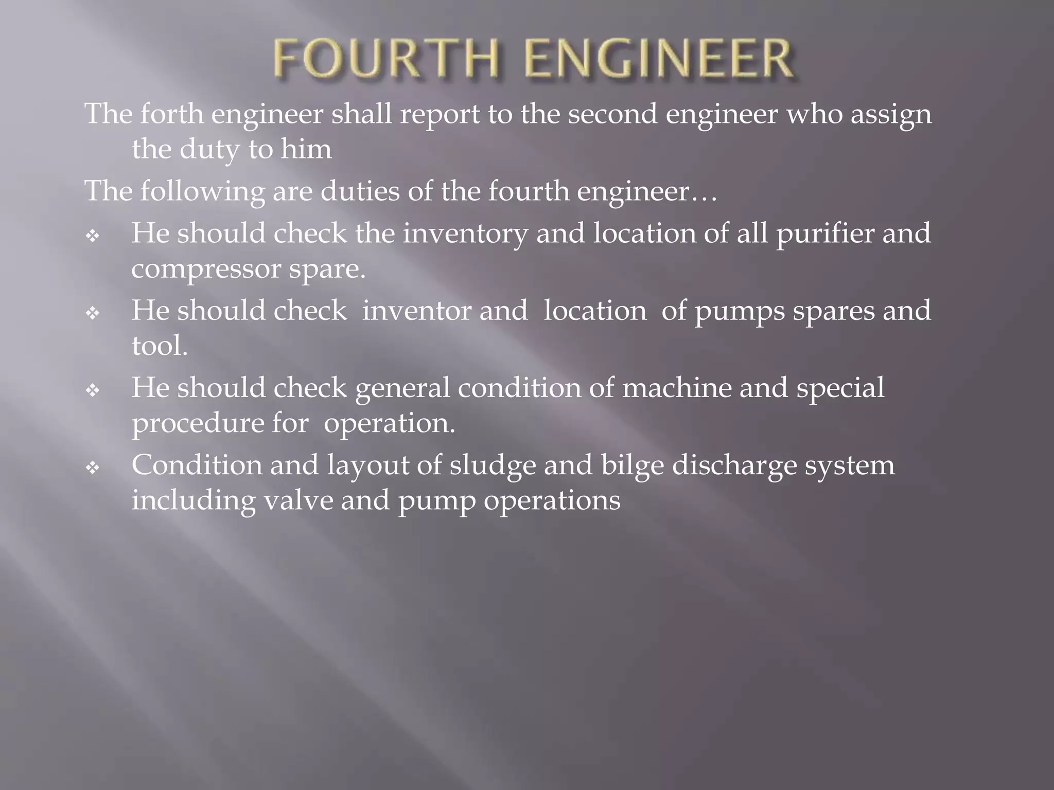 Marine engineering department | PPTX