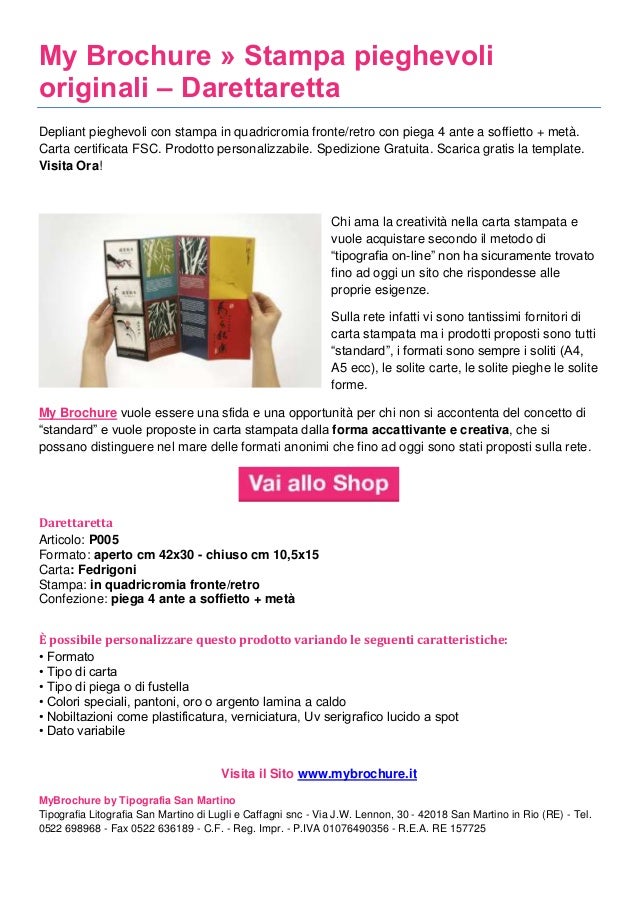 creare depliant pieghevoli 4 ante a soffietto my brochure formati brochure pieghevoli