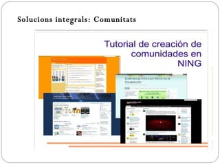 Solucions integrals: Comunitats 