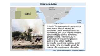 CONFLITO NO SUDÃO
 
