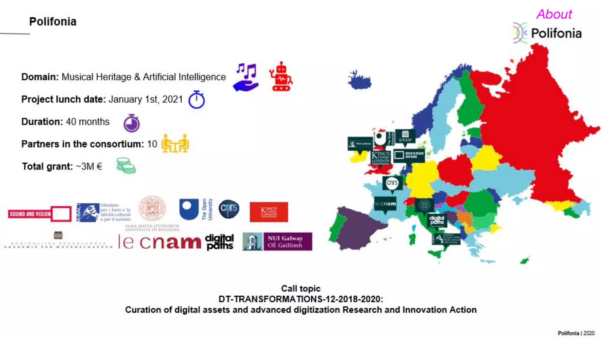 Polifonia | 2020
About
 