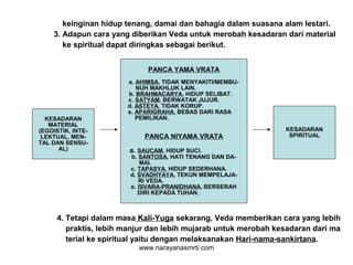 Dari material ke Spiritual | PPT