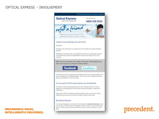 OPTICAL EXPRESS - INVOLVEMENT

 