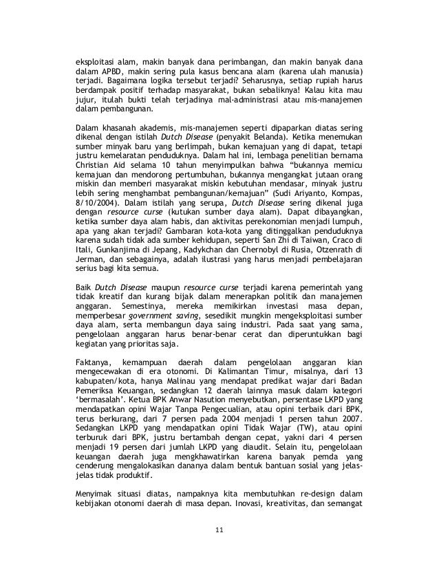 Dari Sudut Tepian Mahakam: 30 Catatan Tentang Issu-Issu 