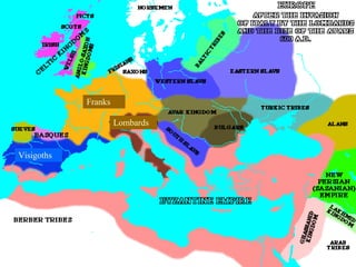 Franks Visigoths Lombards 