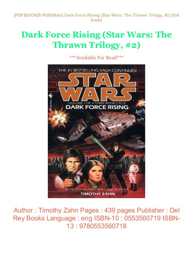 Dark Force Rising PDF Free Download