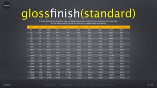 home




       glossﬁnish(standard)
                 Our best selling ﬂyer is printed full colour on 350gsm gloss ﬁnish card and can be printed on one or two sides.
                                  You can select whether to have your ﬂyers plain, creased/folded or perforated.

        Qty      A7        A6           125x125        DL             148x148         A5               A4             A3           105x105mm
        25       £52       £63          £74            £74            £82             £82              £93            £115         £63
        50       £55       £66          £79            £79            £93             £93              £108           £157         £66
        100      £58       £69          £99            £99            £106            £106             £130           £209         £69
        250      £60       £71          £115           £115           £126            £126             £236           £390         £71
        500      £66       £82          £126           £126           £143            £143             £264           £445         £82
        1000     £71       £104         £154           £154           £181            £181             £346           £599         £104
        2500     £77       £121         £170           £170           £220            £220             £385           £682         £121
        5000     £82       £126         £181           £181           £236            £242             £427           £759         £126
        7500     £121      £176         £258           £258           £336            £348             £630           £930         £176
        10000    £126      £187         £276           £276           £359            £372             £744           £1159        £187
        15000    £181      £279         £400           £400           £540            £558             £925           £1472        £279
        20000    £242      £372         £552           £552           £719            £744             £1104          £1752        £372
        25000    £302      £466         £689           £689           £839            £871             £1389          £2118        £466
        30000    £363      £558         £777           £777           £947            £985             £1607          £2655        £558
        40000    £482      £744         £939           £939           £1163           £1214            £2043          £3537        £744
        50000    £603      £928         £1096          £1096          £1380           £1444            £2480          £4394        £928
        75000    £850      £1238        £1498          £1498          £1922           £2017            £3572          £6579        £1238
        100000   £1015     £1570        £1897          £1897          £2464           £2590            £4664          £6871        £1570



                         www.rework.com        rework@mail.com       (987) 124-5678         98 East Street, New York, NY 12345
 