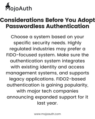 The Spotight is On Passwordless Authentication | PDF