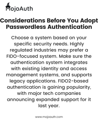 The Spotight is On Passwordless Authentication