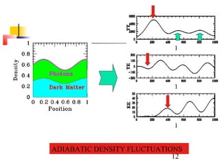 12
ADIABATIC DENSITY FLUCTUATIONS
 