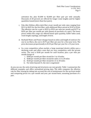 Dark fiberlease | PDF
