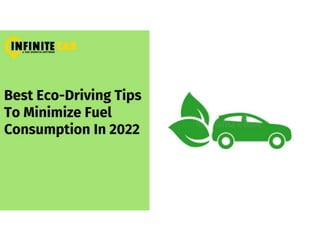 BEST ECO DRIVING TIPS TO MINIMIZE FUEL CONSUMPTION IN 2022