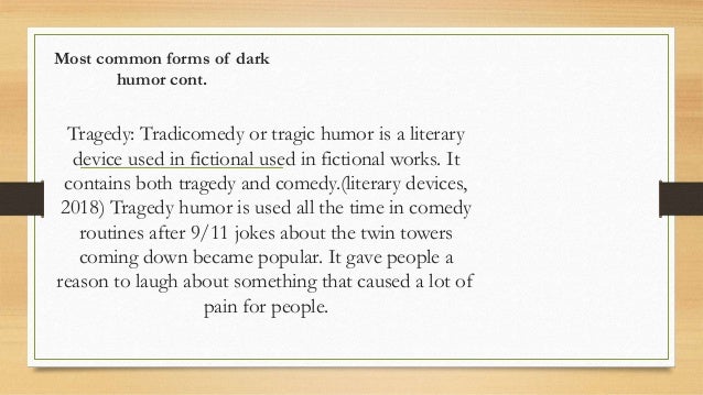 what is dark humor essay