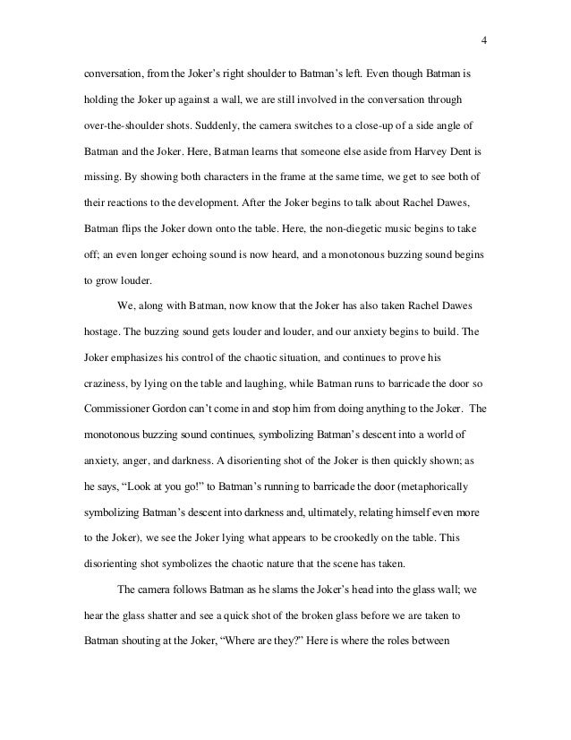 Mis En Scene Analysis