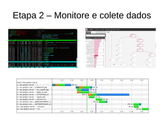 Etapa 2 – Monitore e colete dados
 