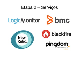 Etapa 2 – Serviços
 